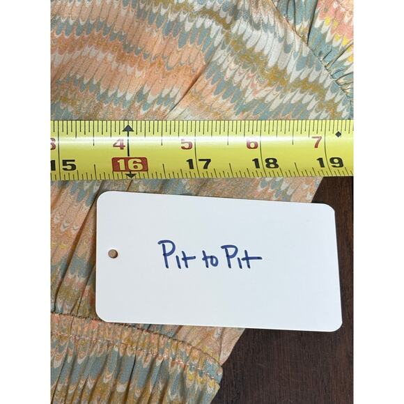 Ulla Johnson NWT Silk Bendetta V-Neck Ruffle Midi Dress Opal Size 6 - Picture 7 of 9